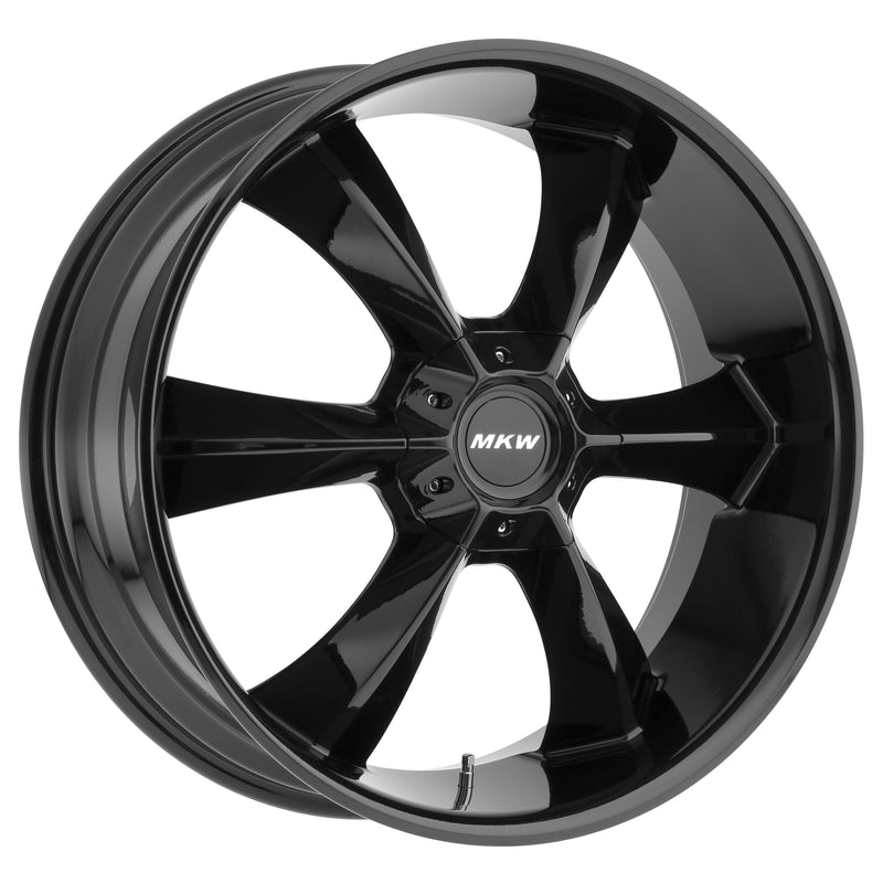MKW Wheel M119 22x9  5x127 30mm Gloss Black