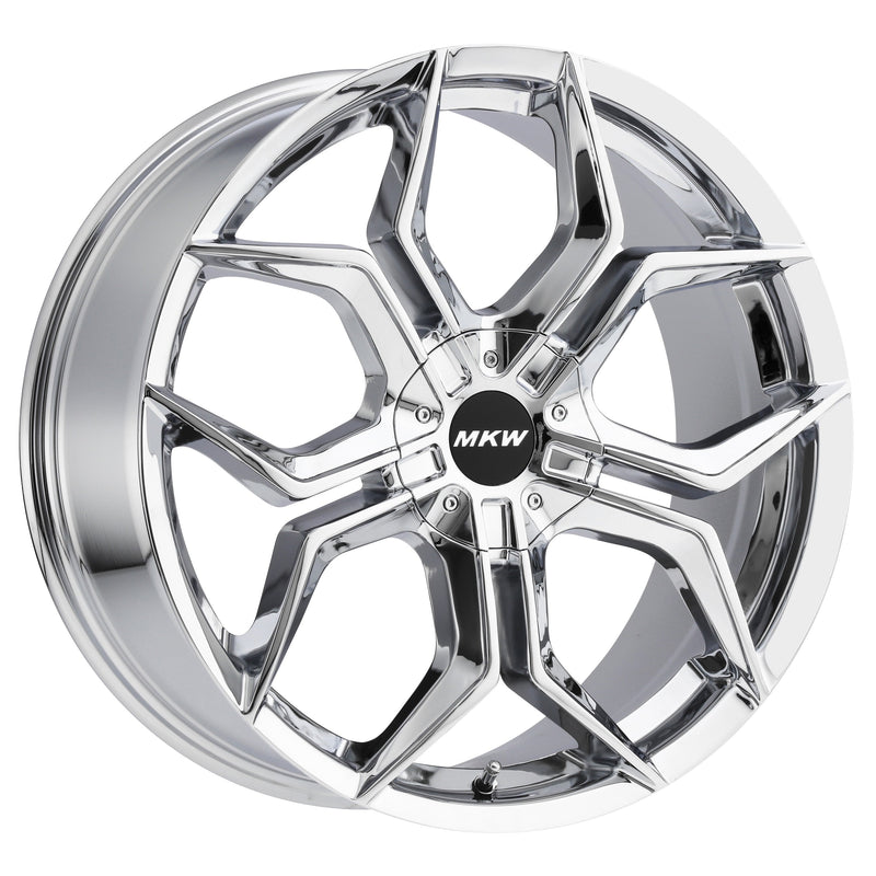 MKW Wheel M121 18x8  5x100 & 5x108 40mm Chrome