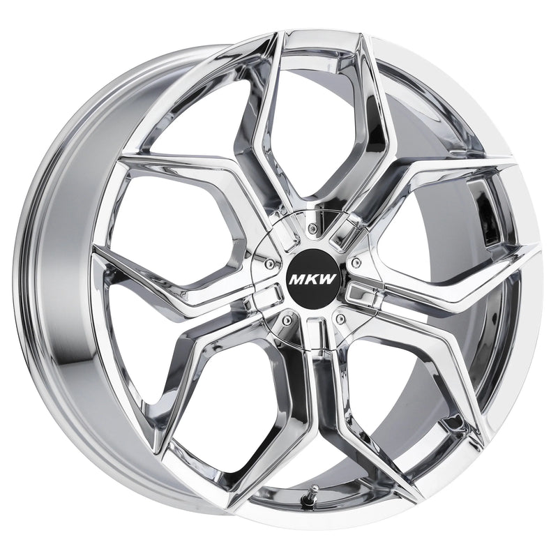 MKW Wheel M121 20x8.5  5x112 & 5x114.3 35mm Chrome
