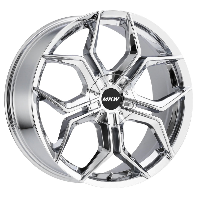 MKW Wheel M121 22x9  6x135 & 6x139.7 35mm Chrome