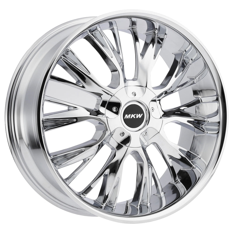 MKW Wheel M122 20x8.5  5x110 & 5x115 40mm Chrome