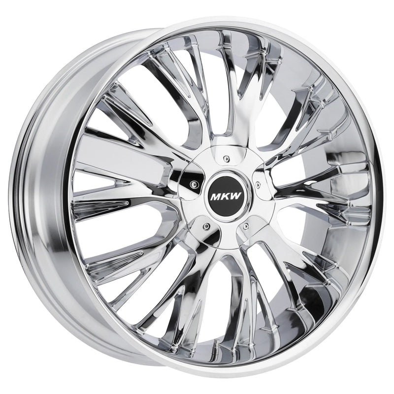 MKW Wheel M123 22x9  6x139.7 18mm Chrome