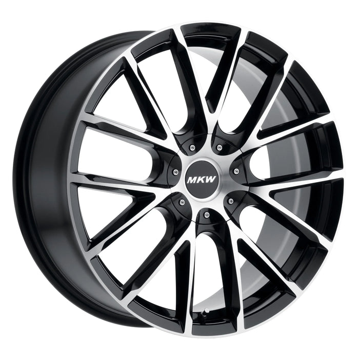 MKW Wheel M123 20x8.5  5x114.3 & 5x120 40mm Gloss Black