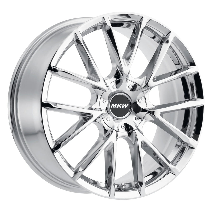 MKW Wheel M123 20x8.5  5x110 & 5x115 40mm Chrome