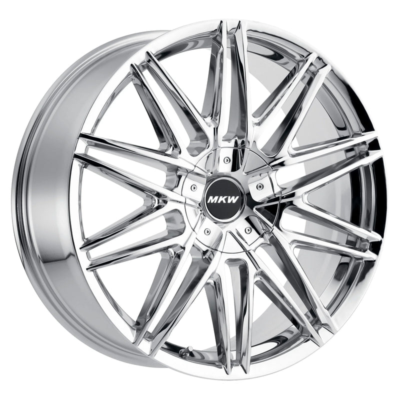 MKW Wheel M124 20x8.5  5x114.3 & 5x120 40mm Chrome