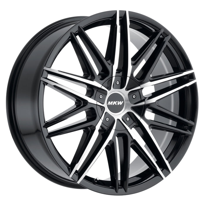 MKW Wheel M124 22x9  6x139.7 18mm Gloss Black