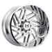 Hostile Wheel H116 Jigsaw 20x10 -19mm 6x135 Chrome