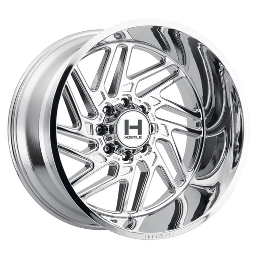 Hostile Wheel H116 Jigsaw 20x9 0mm 8x180 Chrome