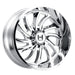 Hostile Wheel H118 Demon 20x12 -44mm 5x139.7 Chrome