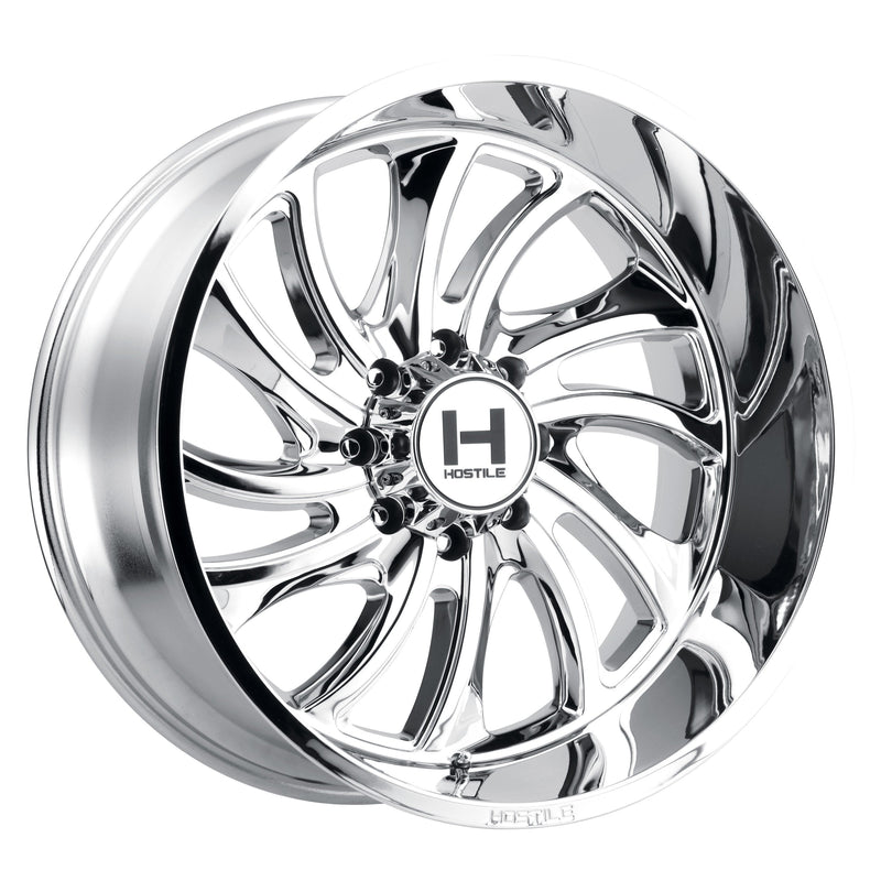 Hostile Wheel H118 Demon 24x12 -44mm 6x139.7 Chrome