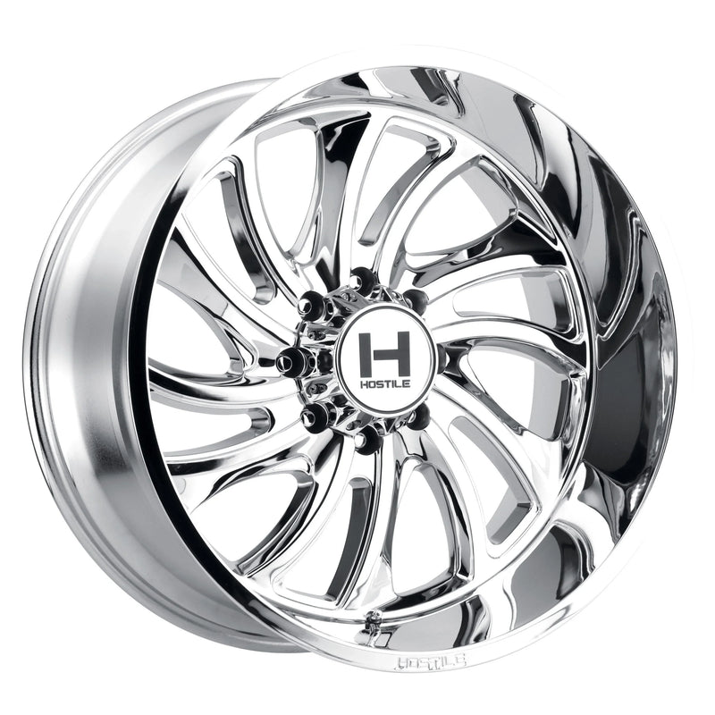 Hostile Wheel H118 Demon 24x14 -76mm 8x165.1 Chrome