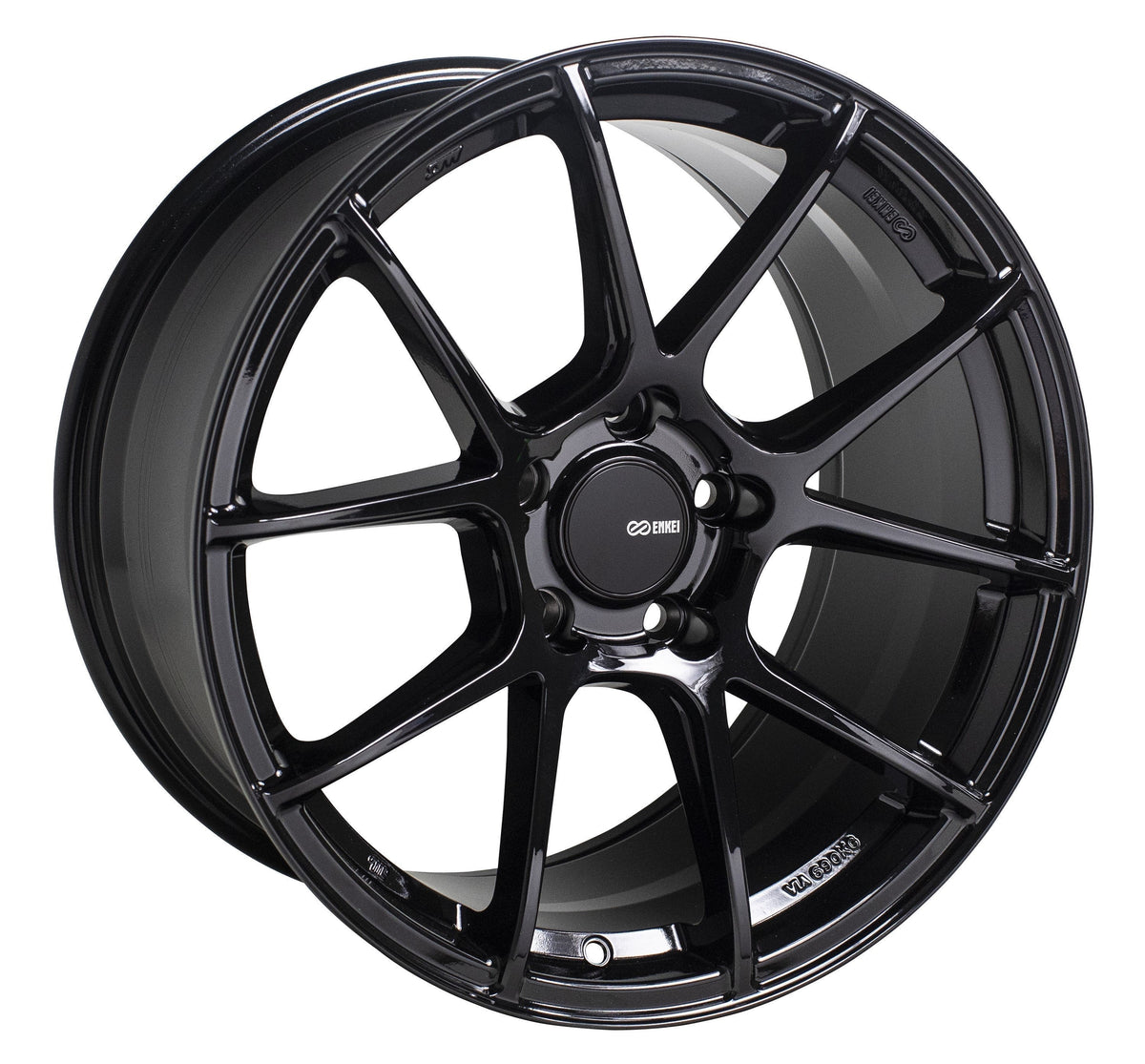 Enkei TS10 18x8.5 5x114.3 35mm Offset 72.6mm Bore Grey Wheel main image 1