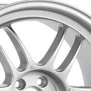 Enkei Wheel RPF1 17x9.5 5x114.3  18mm F1 Silver