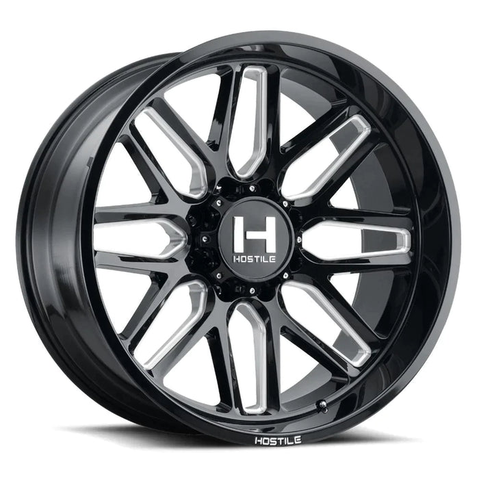 Hostile H120 Vulcan 20x12 Wheel 5x139.7 -44mm Blade Cut