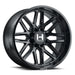 Hostile H120 Vulcan 20x12 Wheel 5x139.7 -44mm Asphalt