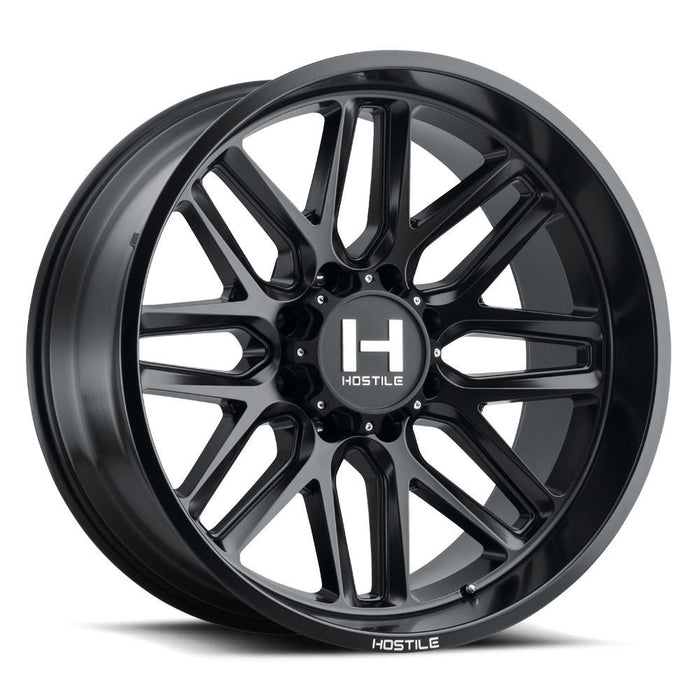 Hostile H120 Vulcan 20x12 Wheel 5X150 -44mm Asphalt