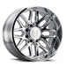 Hostile H120 Vulcan 22x10 Wheel 5x127 -25mm Armor Plated