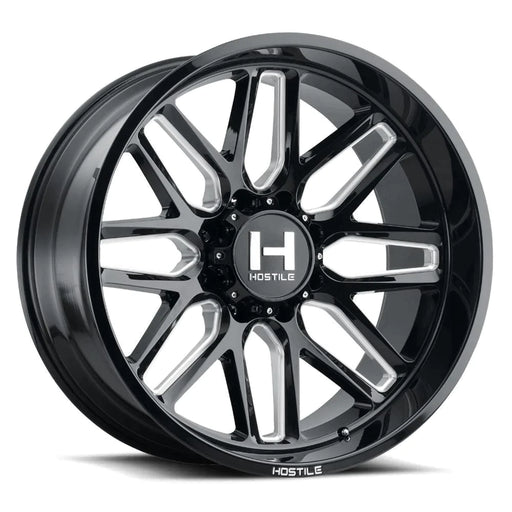 Hostile H120 Vulcan 22x12 Wheel 6x139.7 -44mm Blade Cut