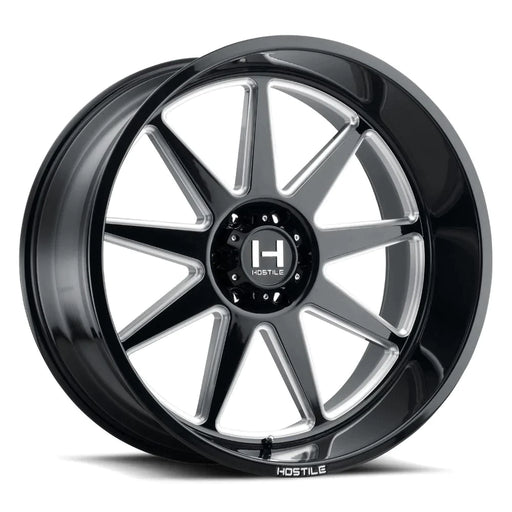 Hostile H121 Omega 20x10 Wheel 5x139.7 -19mm Blade Cut