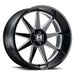 Hostile H121 Omega 20x10 Wheel 5X150 -19mm Blade Cut