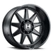 Hostile H121 Omega 20x10 Wheel 5X150 -19mm Asphalt