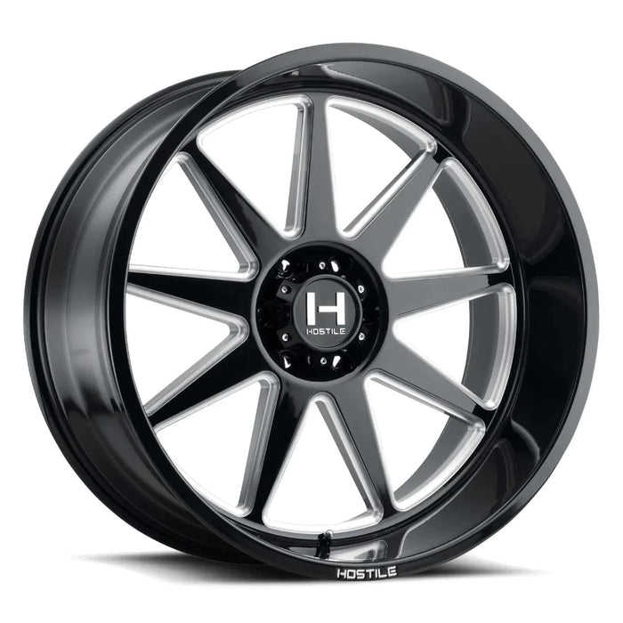 Hostile H121 Omega 20x10 Wheel 6x135 -19mm Blade Cut