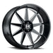 Hostile H121 Omega 20x10 Wheel 6x139.7 -19mm Blade Cut