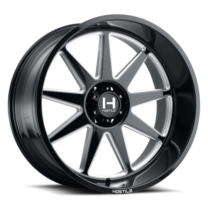 Hostile H121 Omega 20x12 Wheel 5X150 -44mm Blade Cut