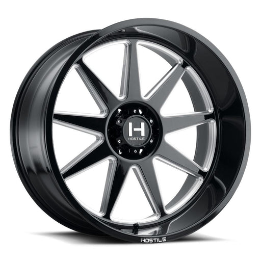 Hostile H121 Omega 20x12 Wheel 8x165.1 -44mm Blade Cut