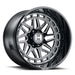 Hostile H122 Reaper 20x10 Wheel 5X150 -19mm Blade Cut