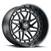 Hostile H122 Reaper 20x10 Wheel 5X150 -19mm Asphalt