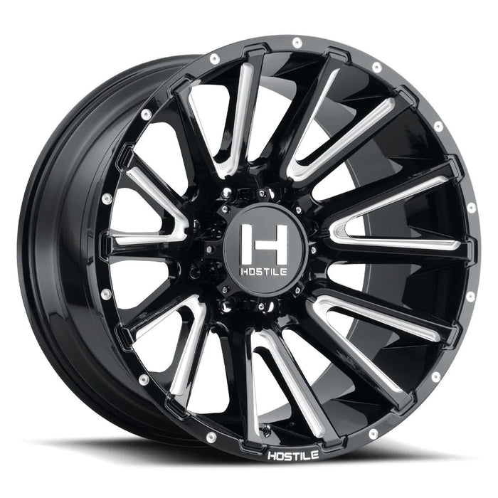 Hostile H123 Typhoon 20x10 Wheel 5X139.7 -19mm Blade Cut