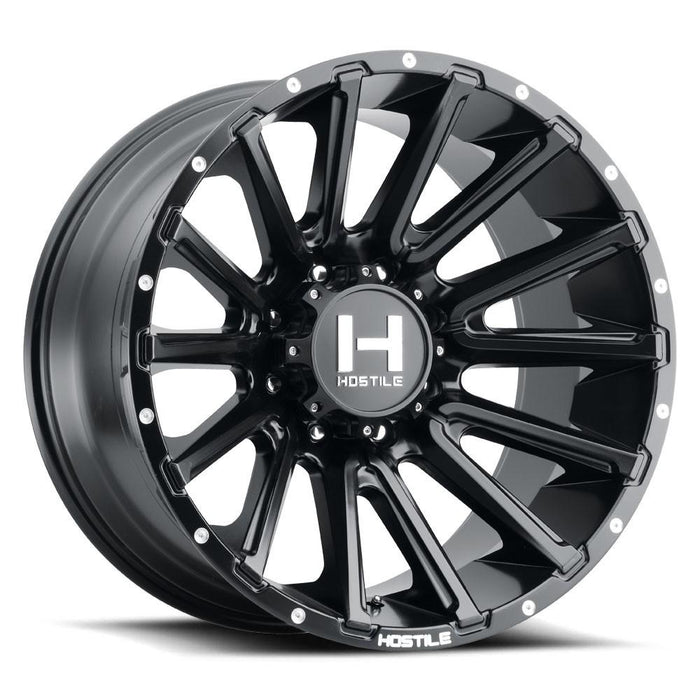 Hostile H123 Typhoon 20x10 Wheel 5X127 -19mm Asphalt