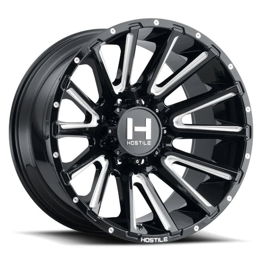 Hostile H123 Typhoon 20x12 Wheel 8x170 -44mm Blade Cut