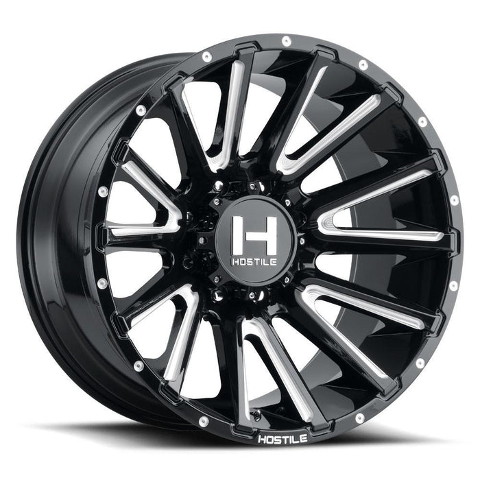 Hostile H123 Typhoon 22x10 Wheel 6x135 -25mm Blade Cut