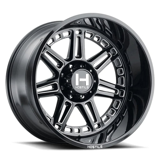 Hostile H124 Lunatic 20x10 Wheel 5X139.7 -19mm Blade Cut