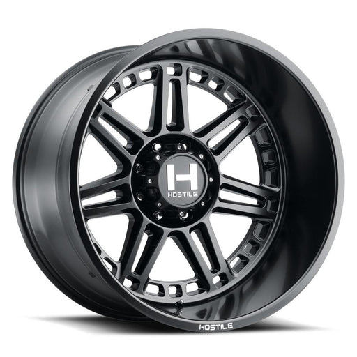 Hostile H124 Lunatic 20x10 Wheel 5X150 -19mm Asphalt