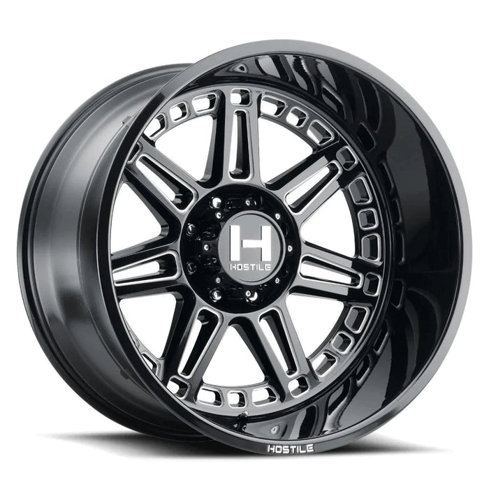 Hostile H124 Lunatic 20x12 Wheel 8x170 -44mm Blade Cut