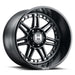 Hostile H124 Lunatic 20x90 Wheel 5X127 12mm Asphalt