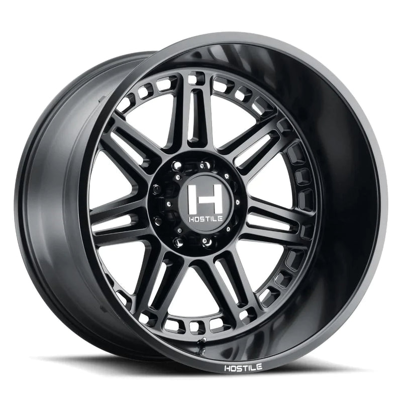 Hostile H124 Lunatic 22x12 Wheel 8x180 -44mm Asphalt