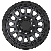 Tremor Wheel 104 Aftershock 17x8.5 6x135 +0mm Gray & Black Rim