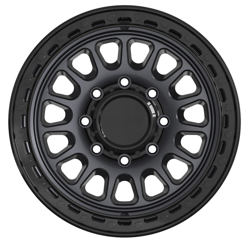 Tremor Wheel 104 Aftershock 17x8.5 6x135 +0mm Gray & Black Rim