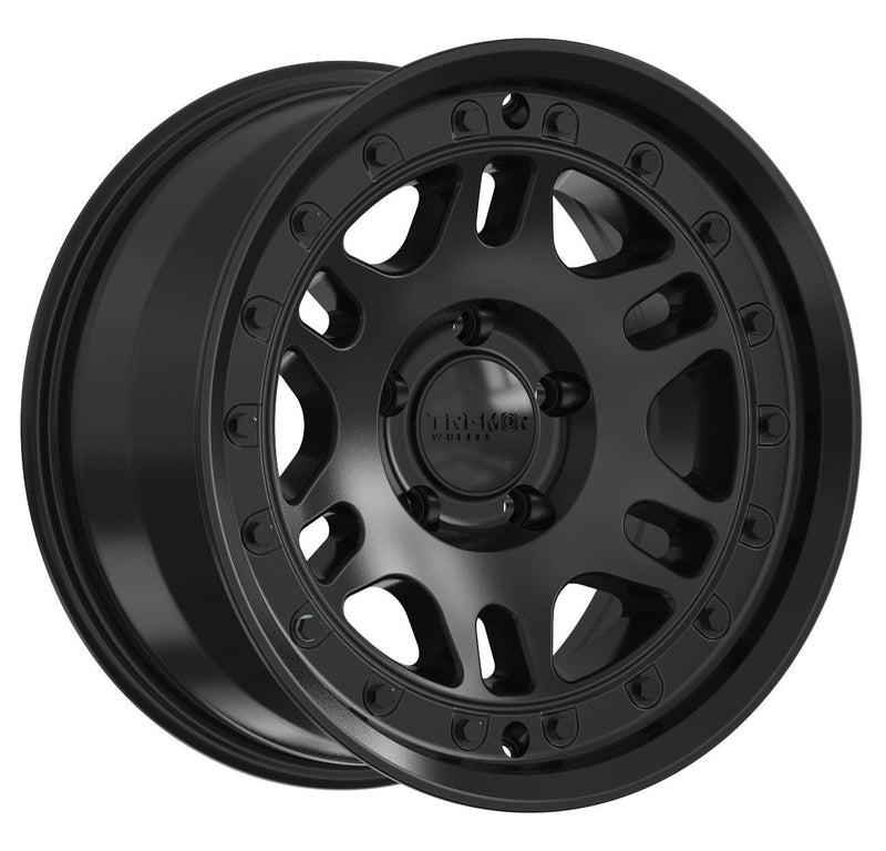 Tremor Wheel 105 Shaker 17x8.5 5x5 +0mm Satin Black Rim 5x127