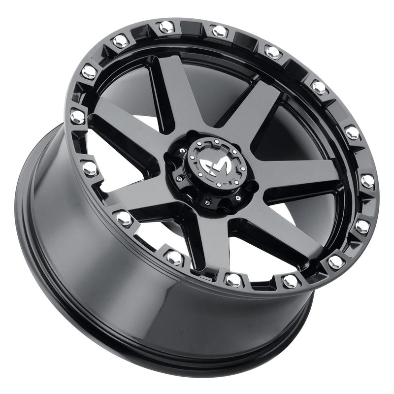 MKW Offroad M203 17x9 5x127 0mm Satin Black Wheel