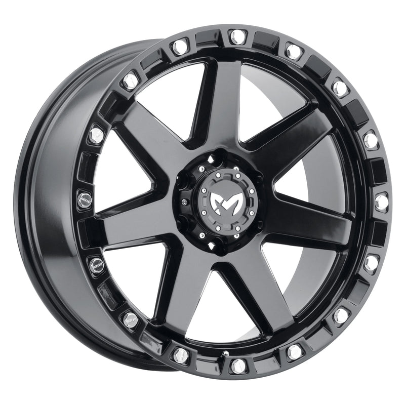 MKW Offroad M203 17x8.5 6x139.7 0mm Satin Black Wheel