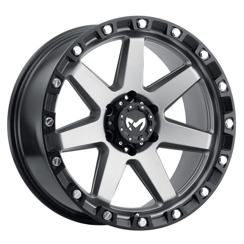 MKW Offroad M203 20x9 6x135 12mm Matte Gray Wheel