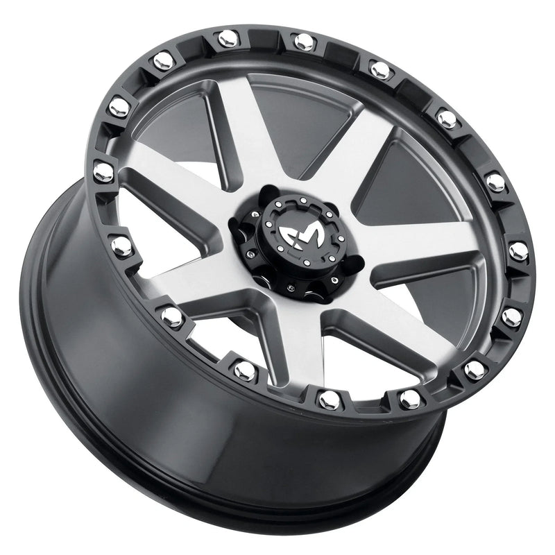 MKW Offroad M203 20x9 6x139.7 1mm Matte Gray Wheel