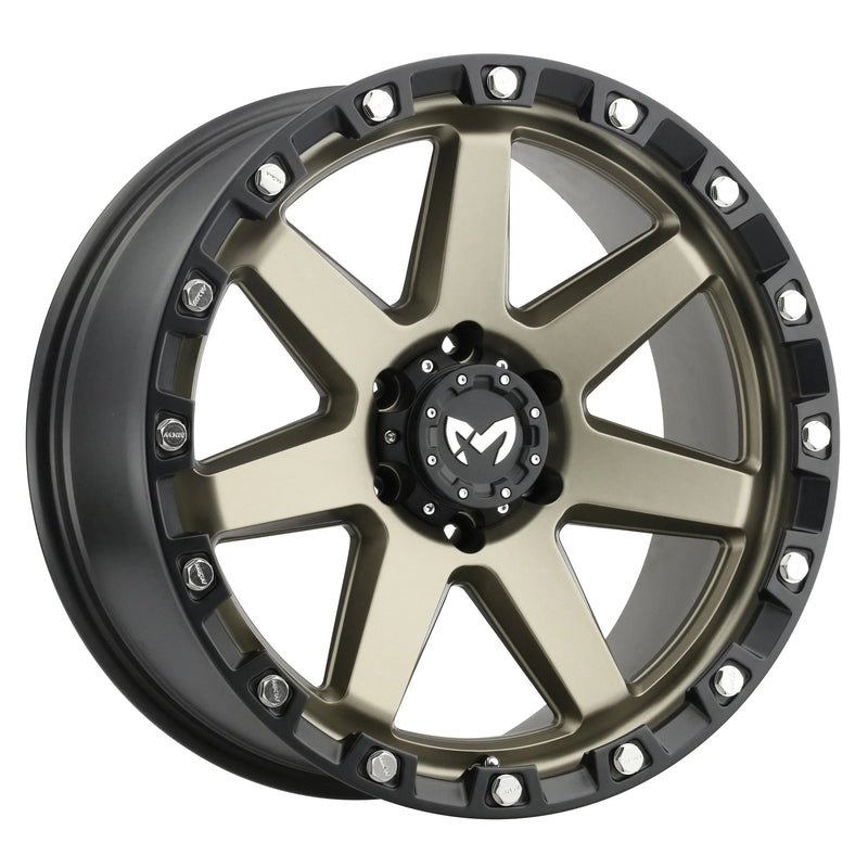 MKW Offroad M203 20x9 6x139.7 1mm Matte Bronze Wheel