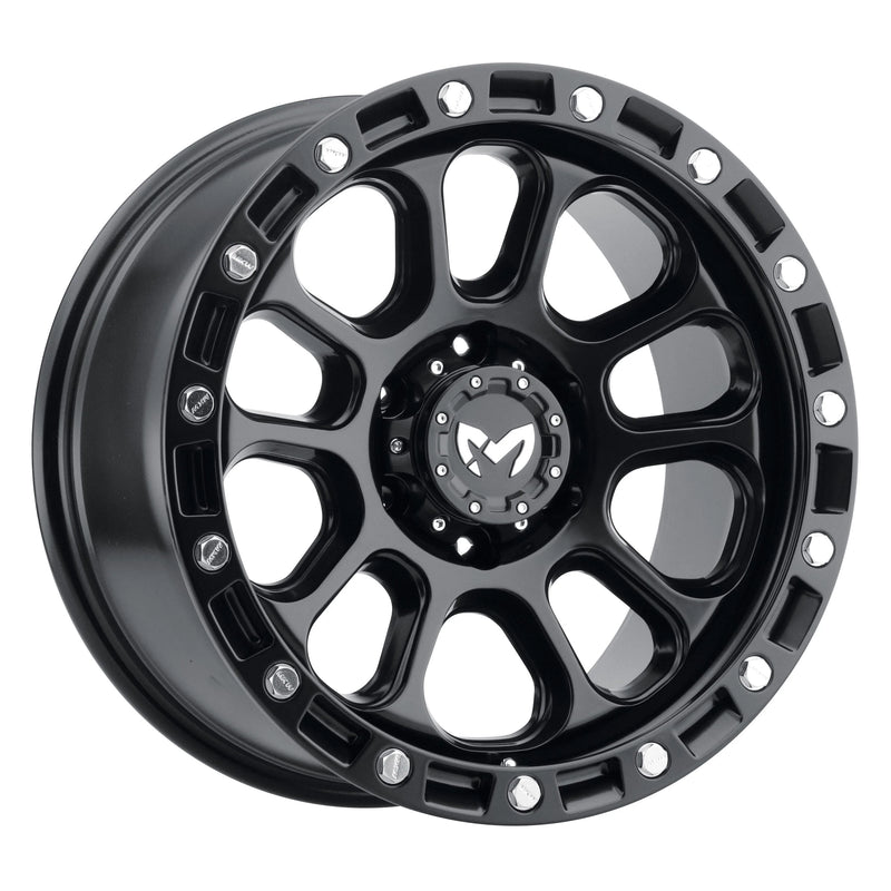 MKW Offroad M204 17x9 6x139.7 0mm Satin Black Wheel