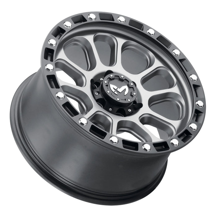 MKW Offroad M204 18x9 5x127 -12mm Matte Gray Wheel